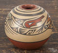 Margaret and Luther Gutierrez Santa Clara pottery jar