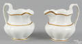 Pair of Tucker porcelain pitchers ca 1825