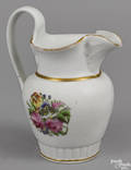 Philadelphia Tucker porcelain pitcher ca 1825