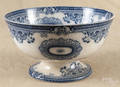 Davenport Dresden Star porcelain punch bowl