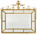 Louis XV style giltwood mirror early 20th c