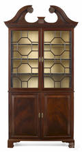 George III mahogany bookcase ca 1770