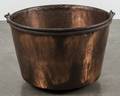Copper apple butter kettle