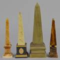 Brass obelisk
