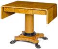 Biedermeier satinwood sofa table