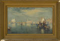 Oil on canvas Venetian scene