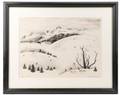 Adolf Dehn Limited Edition Litho Skiers 720