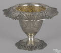 Sterling silver classical centerpiece urn ca 1900