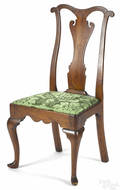 Pennsylvania Queen Anne walnut dining chair ca 1765