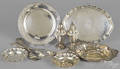 Group of sterling silver tablewares