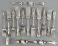 Group of sterling silver flatware