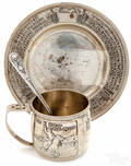 Sterling silver childs mug
