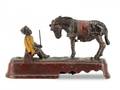 Always did Spise a Mule Mechanical Bank 1879