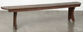 Pennsylvania pine mortised bench
