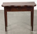 New England Chippendale cherry games table