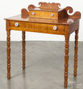 New England tiger maple Sheraton dressing table