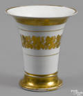 Large Philadelphia Tucker porcelain beaker vase ca 1825