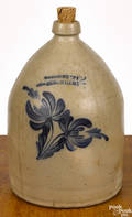 Pennsylvania twogallon stoneware jug 19th c