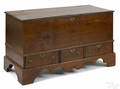 Pennsylvania Queen Anne walnut blanket chest mid 18th c