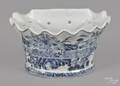 Chinese blue and white porcelain crocus pot early 19th c