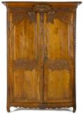 French fruitwood armoire