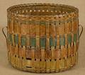 Woodlands painted basket