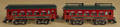 Two reproduction Pride Lines Voltamp standard gauge  Interurban  2115 train cars