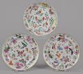 Pair of Chinese export porcelain plates 19th c