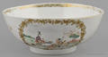 Chinese export porcelain famille rose bowl late 18th c