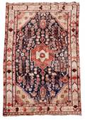 Hand Woven Persian Nahavand Rug 3 10 x 6 5