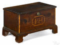 Miniature Pennsylvania cherry blanket chest ca 1800