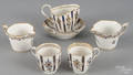 Six pieces of Crown Derby porcelain