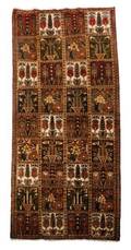Hand Woven Persian Bakhtiari Rug 3 9 x 8 10