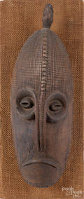 New Guinea carved wood mask