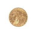 Gold Indian Head two and a half dollar coin