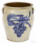 Pennsylvania fourgallon stoneware crock 19th c