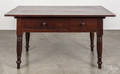 Pennsylvania walnut pin top farm table