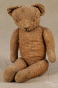 Jointed mohair teddy bear