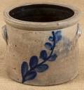 New York stoneware crock