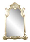 Mid Century Dorothy Draper Style Gilt Wall Mirror