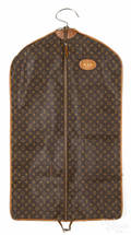 Two Louis Vuitton monogrammed wardrobe bags