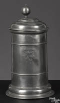 German pewter stein 18th c