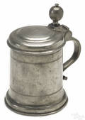 German pewter tankard or