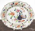 Imperial Stone China Gaudy pattern platter