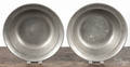 Pair of German pewter bowls