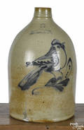 New York twogallon stoneware jug 19th c
