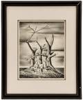 Rockwell Kent Beowulf Genealogical Tree Litho