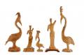 Collection of 5 CM Copeland Carved Sculptures