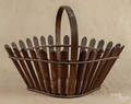 Picket fence basket