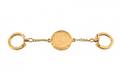 Movado Attr 14k Yellow Gold St Christopher Fob